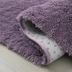 Plush Fur Bedroom Floor Mat