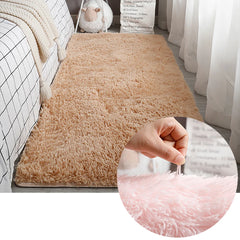 Plush Fur Bedroom Floor Mat