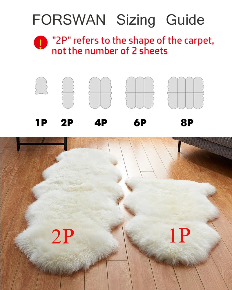 Soft Irregular Bedroom Rugs