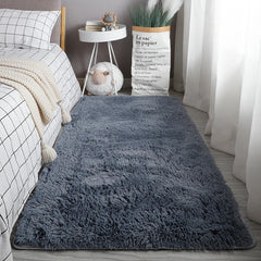 Plush Fur Bedroom Floor Mat