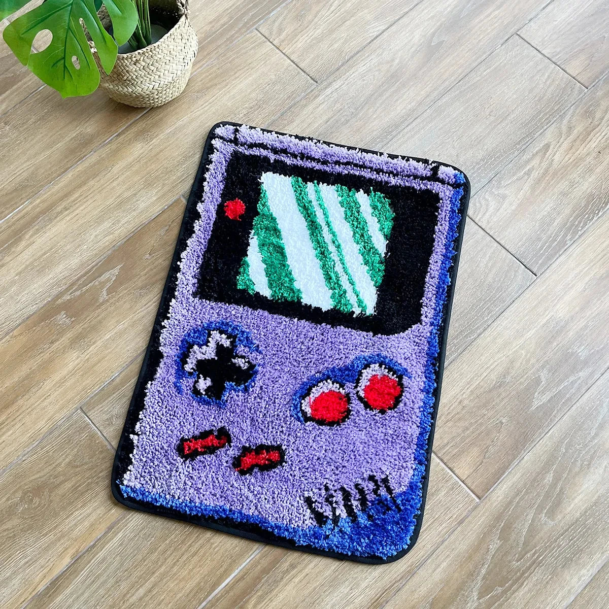 Hand-held Game Device Tufted Rug