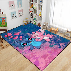 Disney Stitch 3D Printing Area Rug