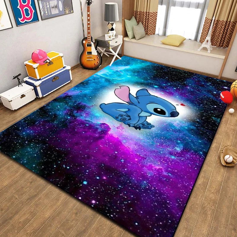 Disney Stitch 3D Printing Area Rug