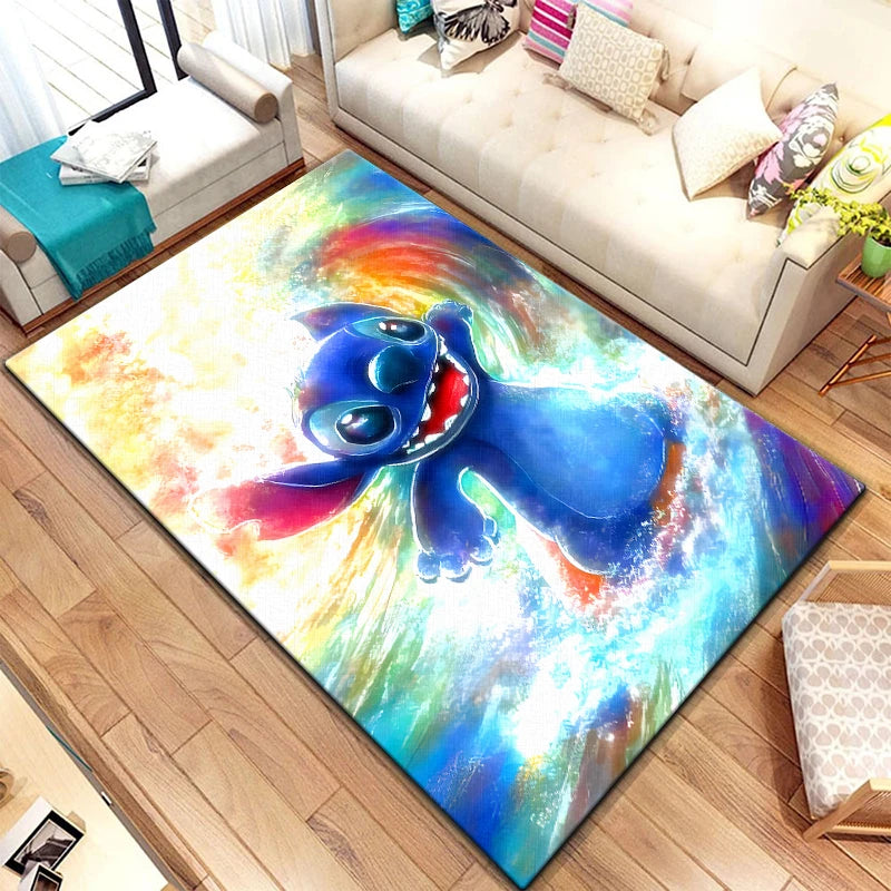 Star Stitch 3D Printing Anime Rug