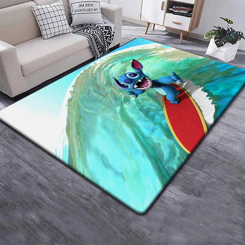 Disney Fashion Stitch 3D Printing Carpet