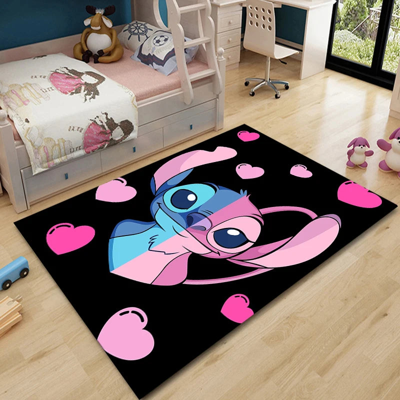 Disney Stitch 3D Printing Area Rug