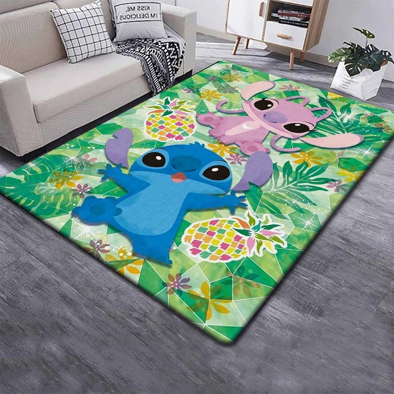 Disney Fashion Stitch 3D Printing Carpet