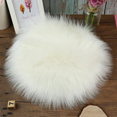 Soft Artificial Sheepskin Chair Cover