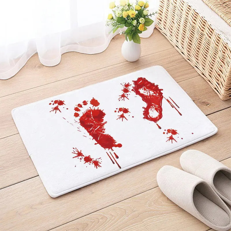 Europe Style Blood Novelty Printed Doormat