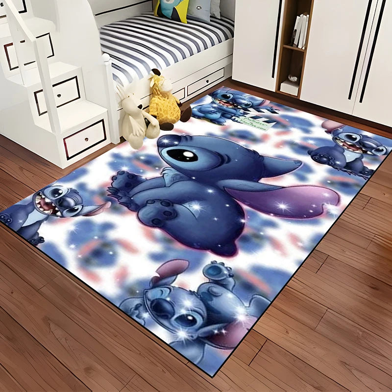 Disney Stitch 3D Printing Area Rug