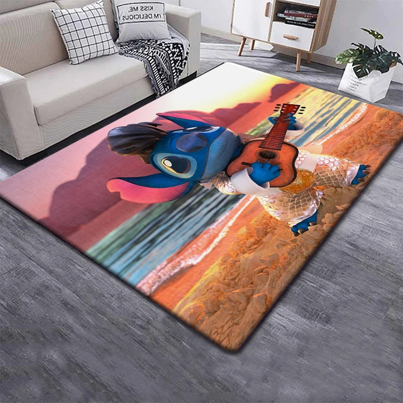 Disney Fashion Stitch 3D Printing Carpet