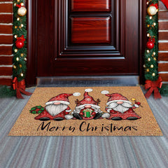 Christmas Gnome Welcome Doormat