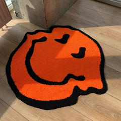 Twisted Smiling Plush Carpet Rug