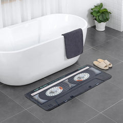 Retro Cassette Music Tape Floor Mat