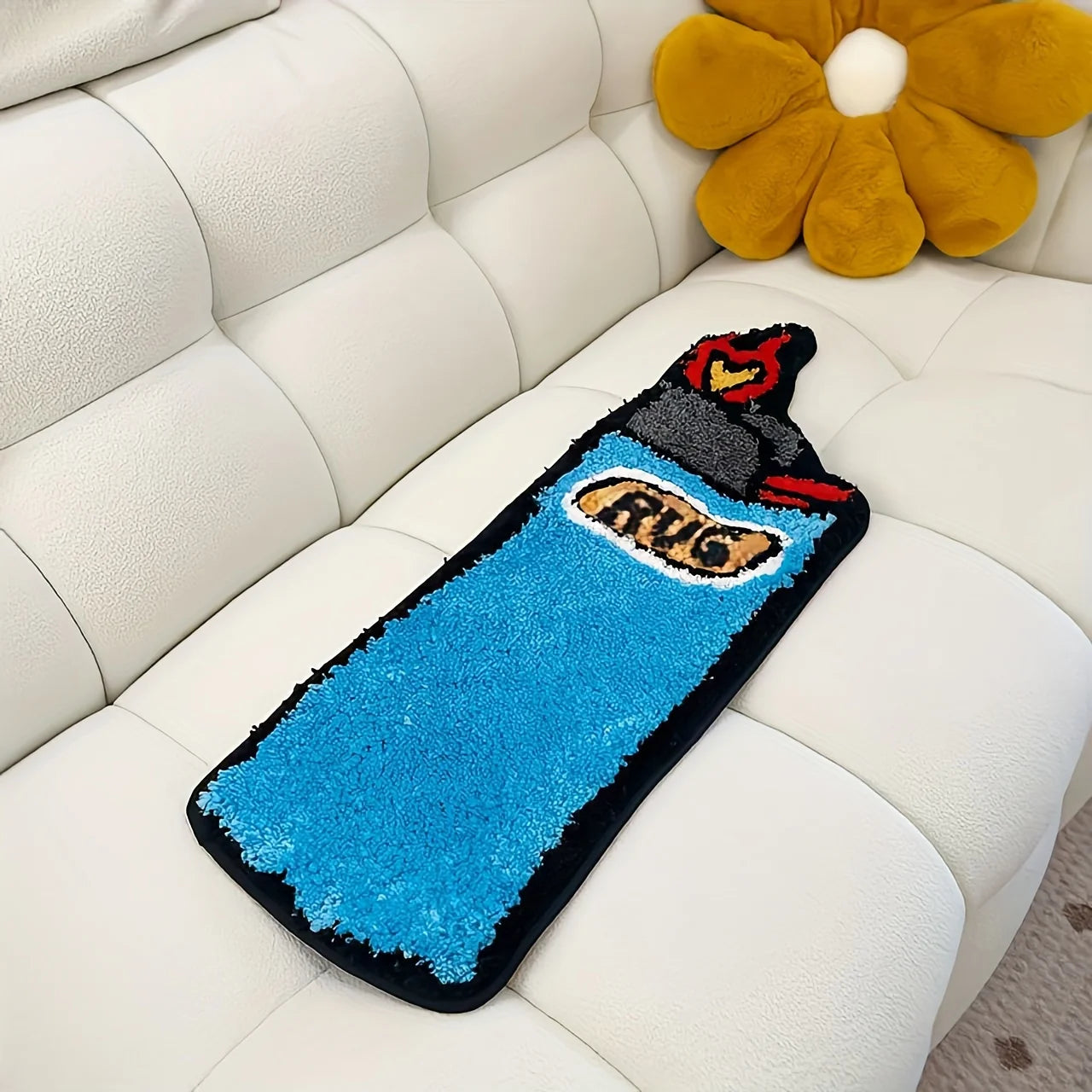 Retro Rainbow Tufted Rug