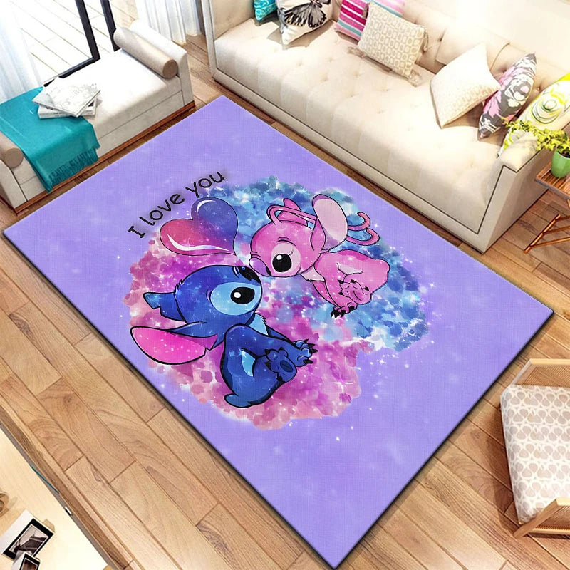 Star Stitch 3D Printing Anime Rug