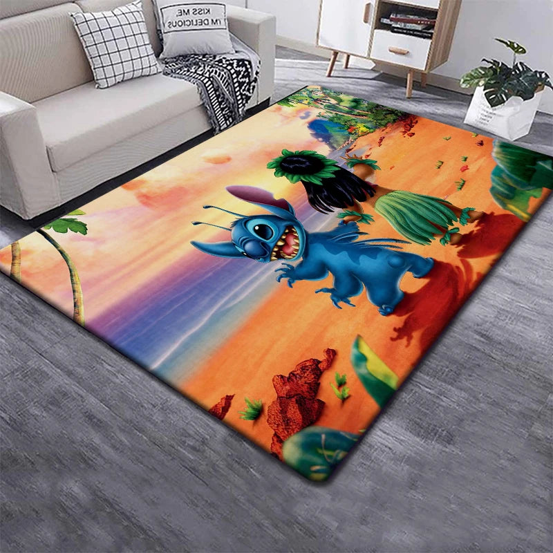 Disney Fashion Stitch 3D Printing Carpet