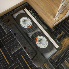 Retro Cassette Music Tape Floor Mat