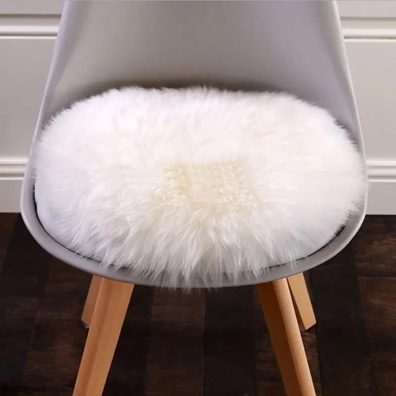 Soft Artificial Sheepskin Chair Cover