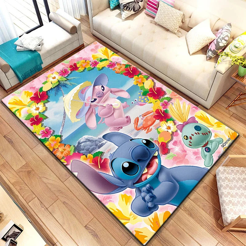 Star Stitch 3D Printing Anime Rug