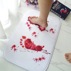 Europe Style Blood Novelty Printed Doormat